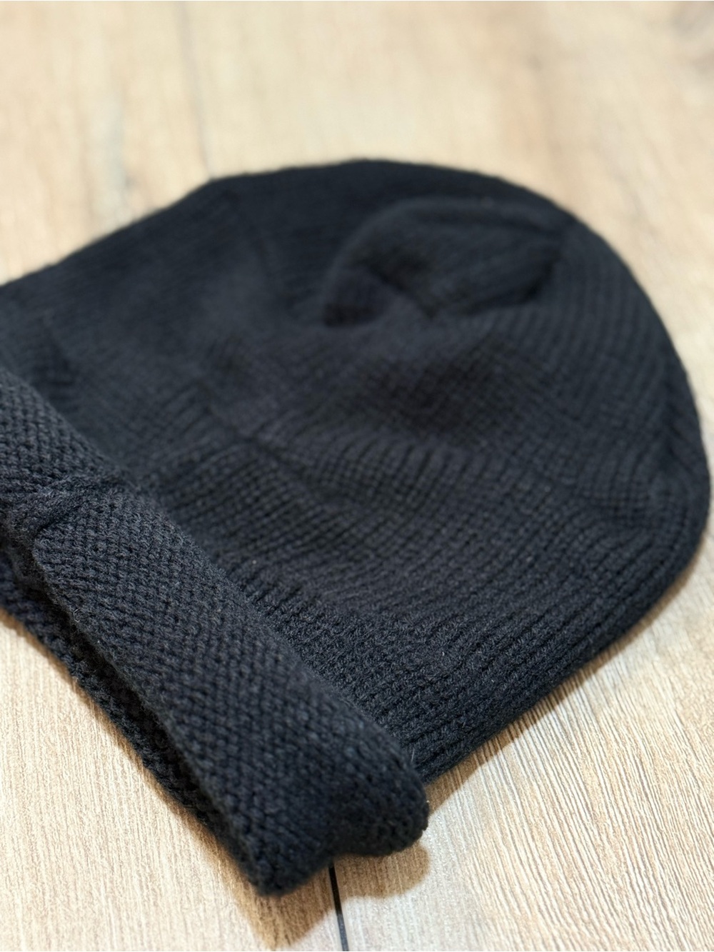 Tasha Black Studded Slouchy Beanie Gold Embellished Studding - Picture 5 of 11